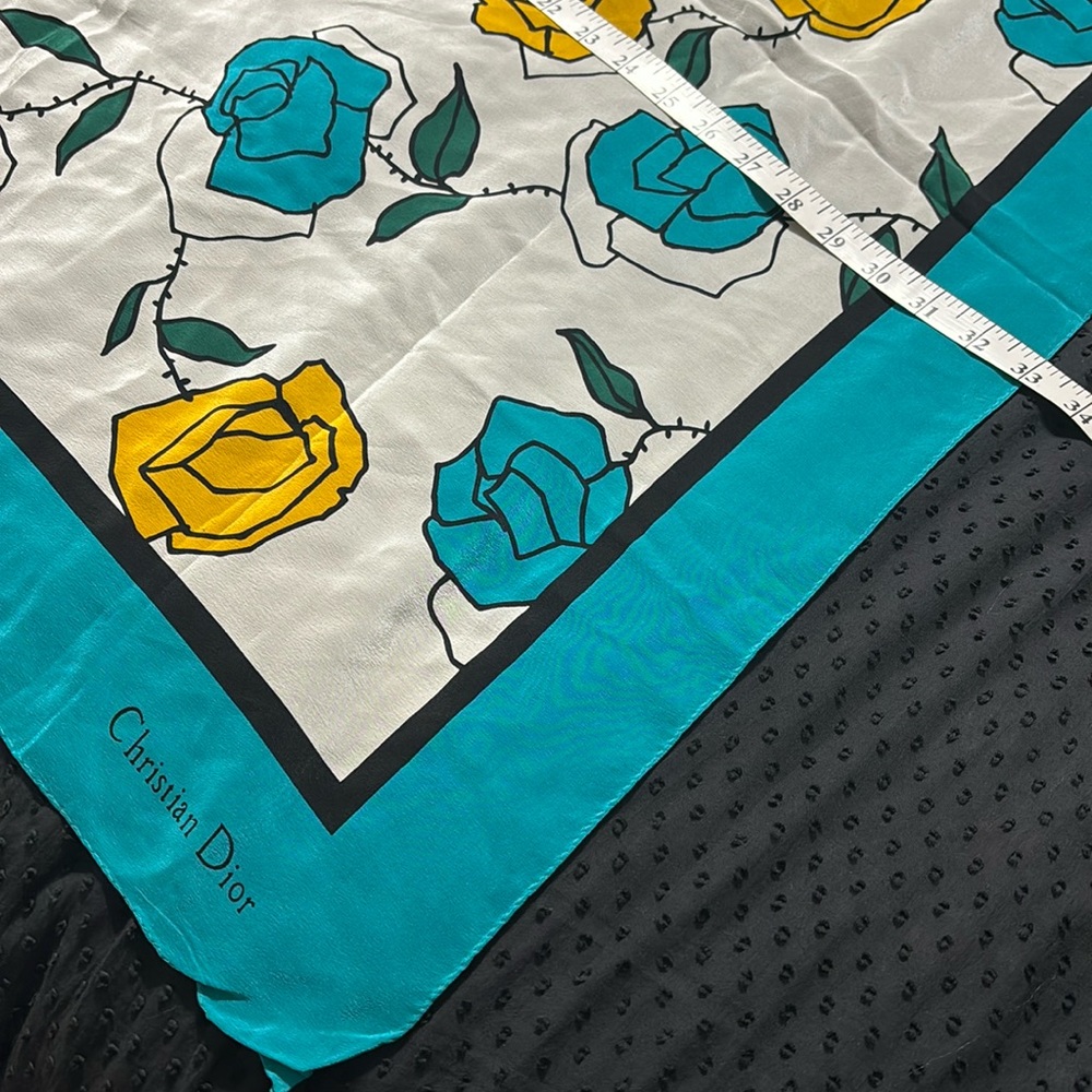 Large Christian Dior scarf